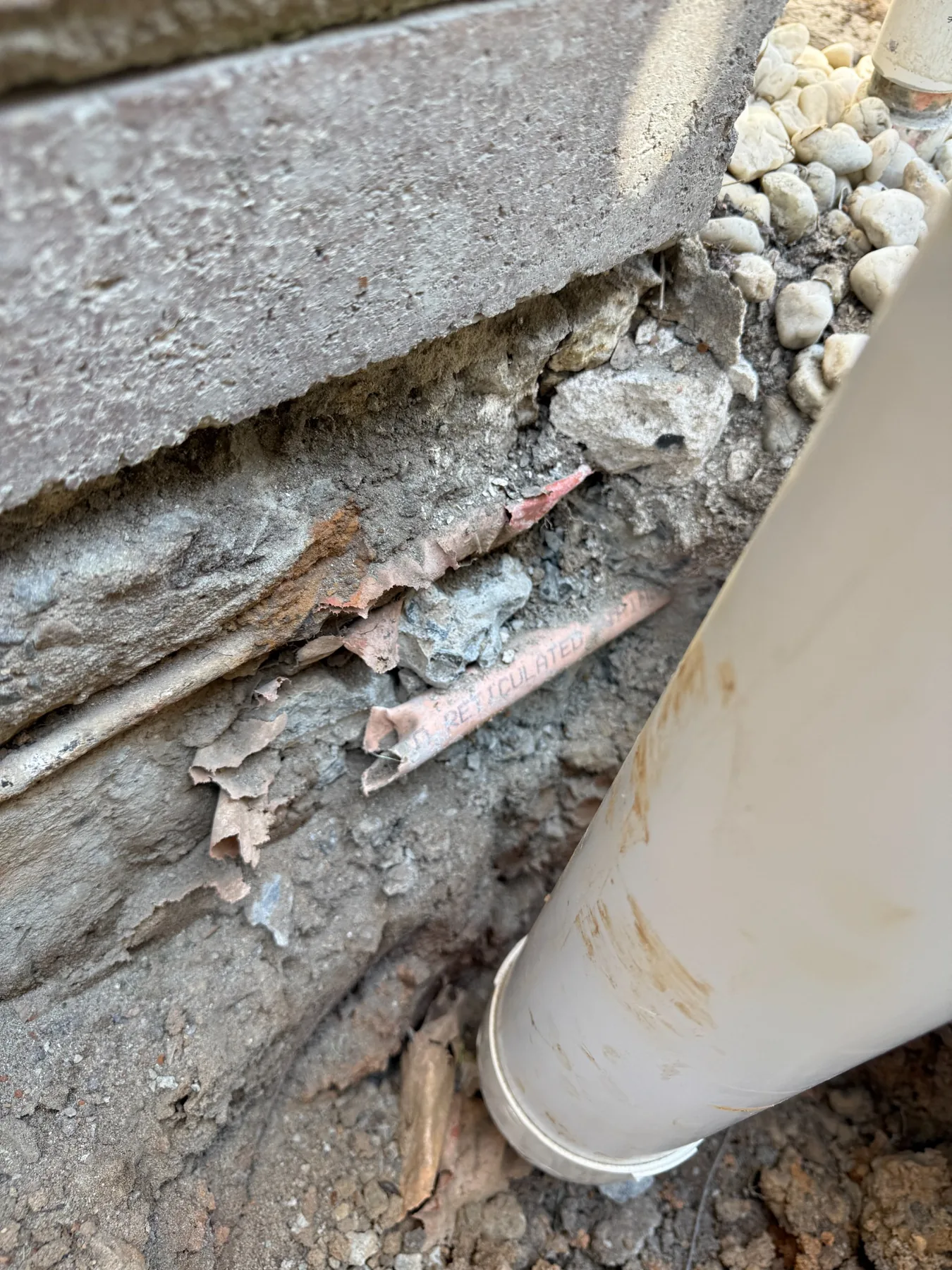 Termite management system installation detail at a Sydney property